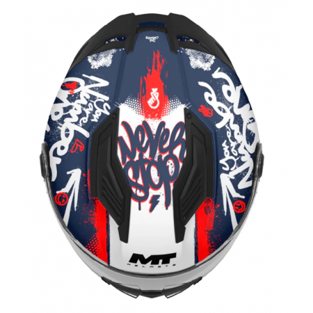 Детска каска MT STINGER 2 KIDS ROCKET C17 MATT