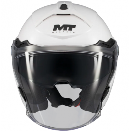 Скутер каска MT COSMO SV PURE A0 WHITE GLOSS