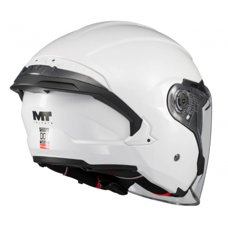 Скутер каска MT COSMO SV PURE A0 WHITE GLOSS
