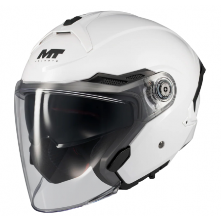 Скутер каска MT COSMO SV PURE A0 WHITE GLOSS