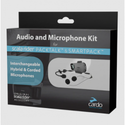 2-РИ КОМПЛЕКТ ЗА КАСКА CARDO Packtalk BOLD/BLACK 2-РИ КОМПЛЕКТ ЗА КАСКА CARDO Packtalk BOLD/BLACK