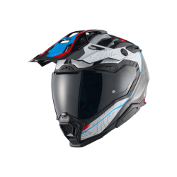 Адвенчър каска NEXX X.WED3 FURKA RED/BLUE