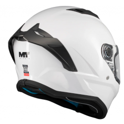 КАСКА MT STINGER 2 PURE A0 WHITE GLOSS