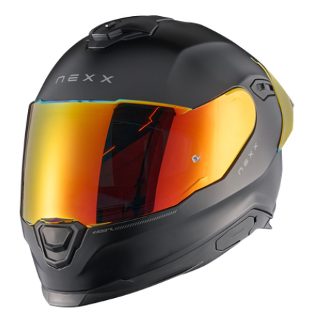 Каска NEXX Y100R SUBSONIC BLACK RED MATT