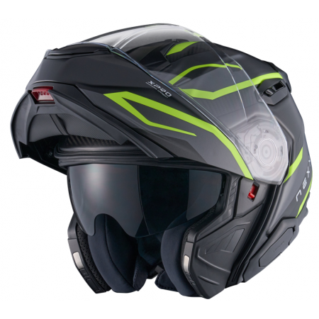 Каска NEXX X.LIFETOUR FLIP UP PRO MILE NEON GRAY