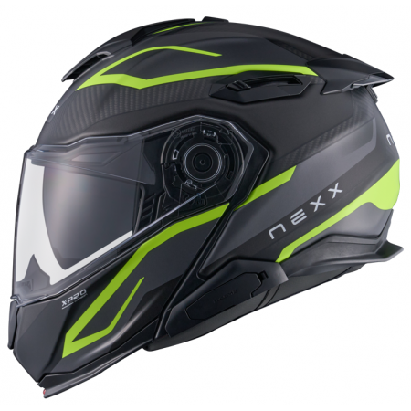 Каска NEXX X.LIFETOUR FLIP UP PRO MILE NEON GRAY