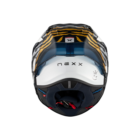 Каска NEXX X.R3R ZIGER GREY/GOLD