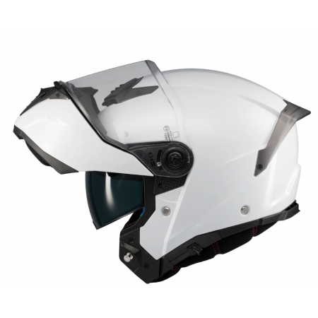 Отваряема каска MT ATOM 2 SV PURE A0 WHITE GLOSS