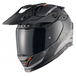 Адвенчър каска NEXX Y.TRAVL QUEST BLACK GRAY