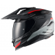 Адвенчър каска NEXX Y.TRAVL QUEST BLACK RED