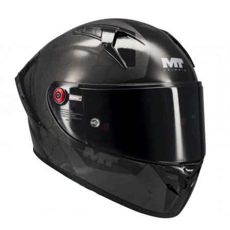 Каска MT KRE+ S PURE A1 BLACK GLOSS