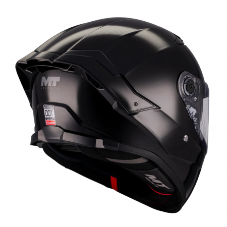 Каска MT THUNDER 4 SV PURE A1 BLACK GLOSS