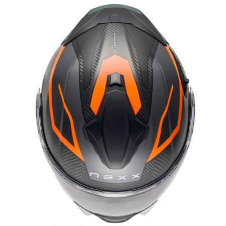 Каска NEXX X.LIFETOUR FLIP UP PRO MILE ORANGE GRAY