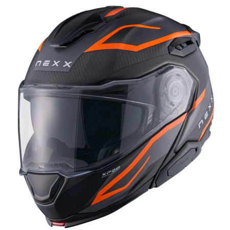 Каска NEXX X.LIFETOUR FLIP UP PRO MILE ORANGE GRAY