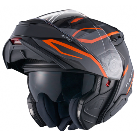 Каска NEXX X.LIFETOUR FLIP UP PRO MILE ORANGE GRAY