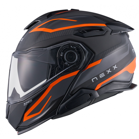 Каска NEXX X.LIFETOUR FLIP UP PRO MILE ORANGE GRAY
