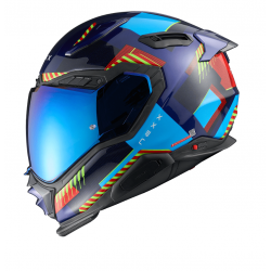 Каска NEXX X.WST3 FLUENCE BLUE RED