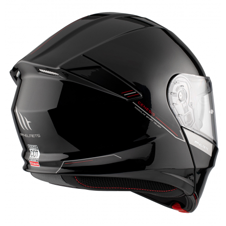 Отваряема каска MT GENESIS A1 GLOSS BLACK