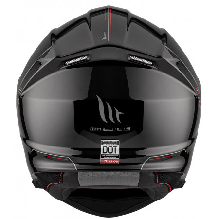 Отваряема каска MT GENESIS A1 GLOSS BLACK