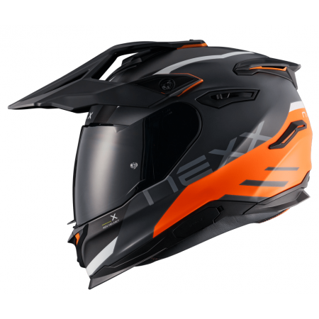 Адвенчър каска NEXX Y.TRAVL QUEST ORANGE MATT
