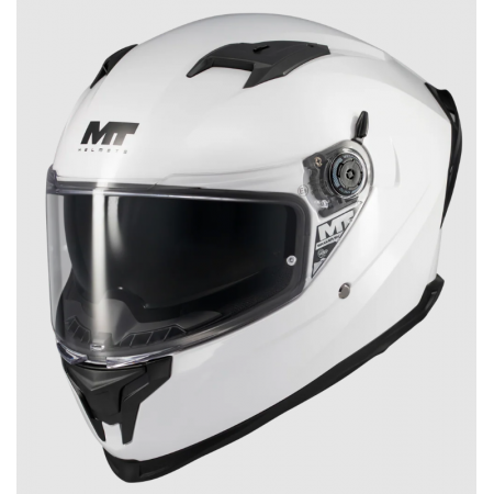Каска MT BRAKER SV PURE A0 WHITE GLOSS
