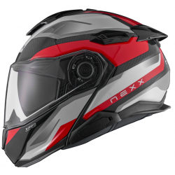 Каска NEXX X.LIFETOUR FLIP UP PRO MILE WHITE RED