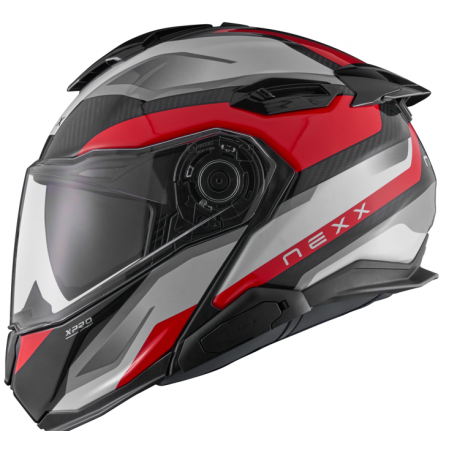 Каска NEXX X.LIFETOUR FLIP UP PRO MILE WHITE RED