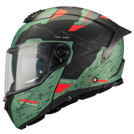 Отваряема каска MT ATOM 2 SV HIGHLANDS C6 MATT
