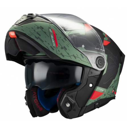 Отваряема каска MT ATOM 2 SV HIGHLANDS C6 MATT