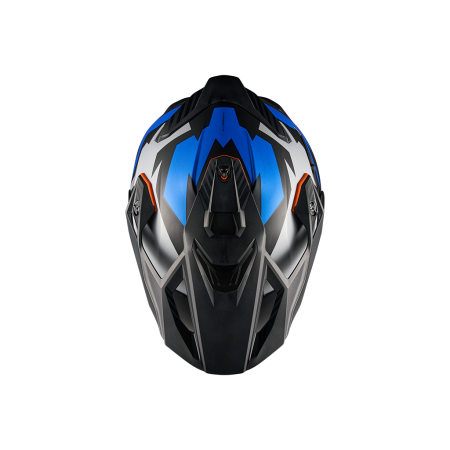 Адвенчър каска NEXX Y.TRAVL PRIMAL BLUE NEON MATT