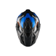 Адвенчър каска NEXX Y.TRAVL PRIMAL BLUE NEON MATT