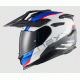 Адвенчър каска NEXX Y.TRAVL QUEST WHITE/BLUE/RED Адвенчър каска NEXX Y.TRAVL QUEST WHITE/BLUE/RED