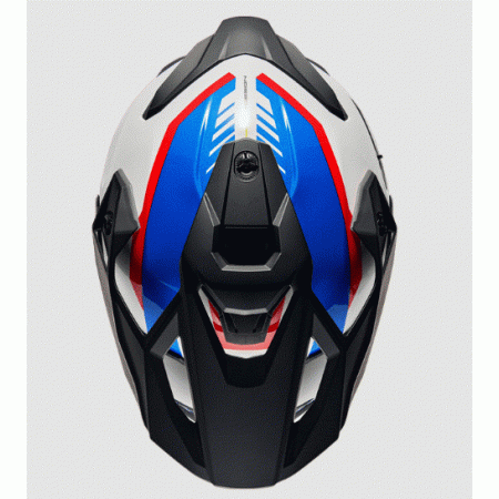 Адвенчър каска NEXX Y.TRAVL QUEST WHITE/BLUE/RED Адвенчър каска NEXX Y.TRAVL QUEST WHITE/BLUE/RED