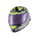 Каска NEXX X.R3R GLITCH RACER WHITE/NEON