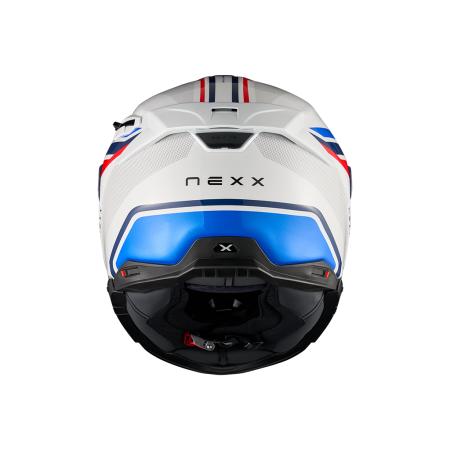 Каска NEXX X.TR QUANTA WHITE BLUE