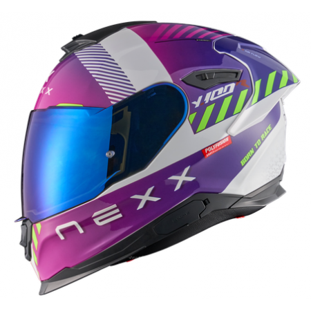Каска NEXX Y100R FADE PURPLE WHITE