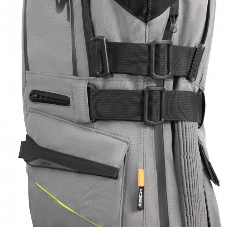 Текстилно мото яке SECA ARRAKIS III TITANIUM/NEON YELLOW