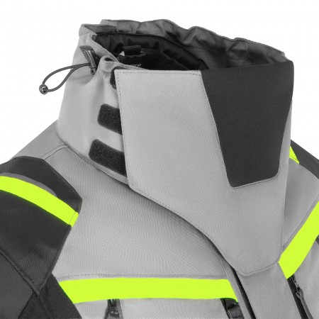 Текстилно мото яке SECA ARRAKIS III TITANIUM/NEON YELLOW