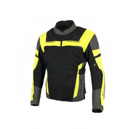 Текстилно мото яке SECA ORKAN II TITANIUM/FLUO YELLOW Текстилно мото яке SECA ORKAN II TITANIUM/FLUO YELLOW