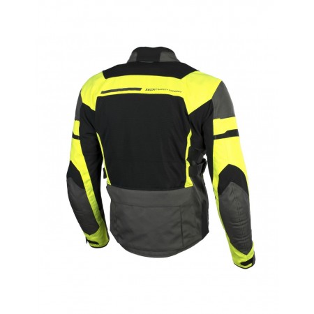 Текстилно мото яке SECA ORKAN II TITANIUM/FLUO YELLOW Текстилно мото яке SECA ORKAN II TITANIUM/FLUO YELLOW
