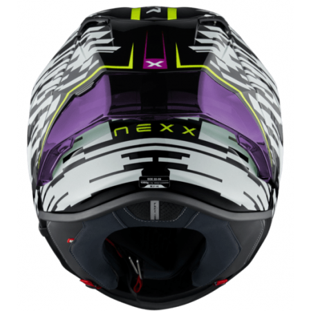 Каска NEXX X.R3R X.R3R GLITCH RACER RED WHITE