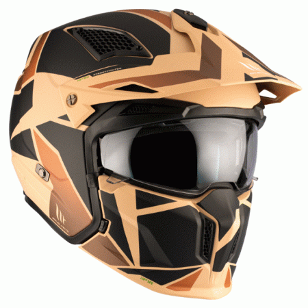 КАСКА MT STREETFIGHTER S SV P1R B9 BROWN