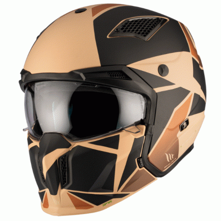 КАСКА MT STREETFIGHTER S SV P1R B9 BROWN