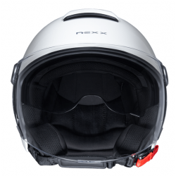 Каска за скутер NEXX Y.10 PLAIN WHITE
